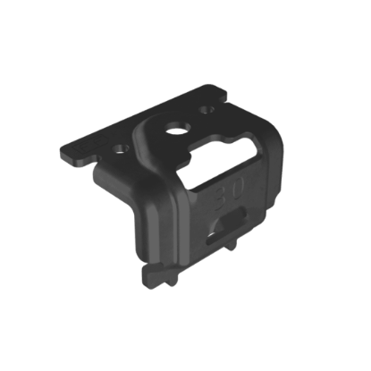 Picture of FlatFix end clamp 30mm Black