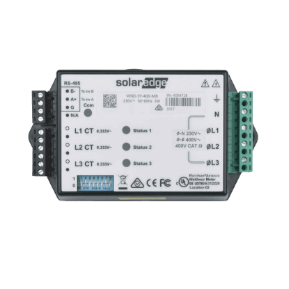 Picture of 1PH/3PH 230/400V SolarEdge Energy Meter K2 with Modbus Connection