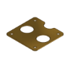 Picture of Brass Gland Plate, Blank Suitable For 32L Size GlandPre-drilled, Dual Suitable For 2x 25L Size Gland