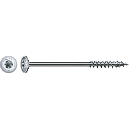 Picture of SPAX WIROX T-STAR Washer Head Screw 6.0x80mm Box = 100