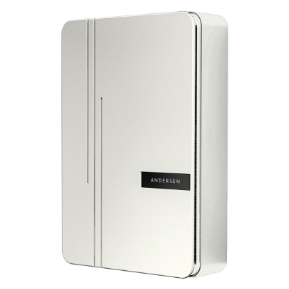 Picture of Andersen A3 7kW 5.5m Tethered EV Charger Alpine White Metal Base & Metal Front Cover