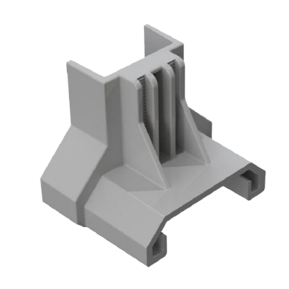 Picture of Esdec ClickFit Evo Grey End Clamp Support – Trapezoidal Roof Adapter