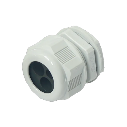 Picture of Termtech Grey Nylon 3-Way Gland (2x11.7mm, 1x7.6mm)