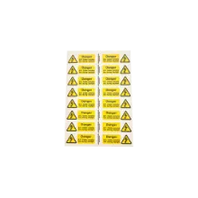 Picture of Over Laminated D.C Cable Remains Live Label (IS15305SA)