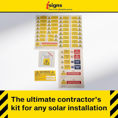 Picture of Solar PV System Labelling & Warning Stickers