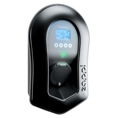 Picture of myenergi Zappi Smart EV Charger (7kW/22kW, Untethered, Black)