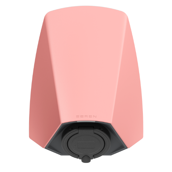 Picture of Aurora Seren 7.4kW Type 2 Untethered EV Charger - Deep Coral