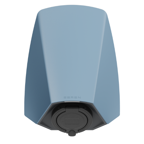 Picture of Aurora Seren 7.4kW Type 2 Untethered EV Charger - Storm blue
