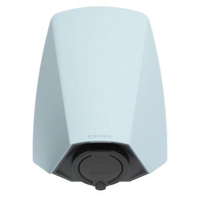 Picture of Aurora Seren 7.4kW Type 2 Untethered EV Charger - Sky Blue